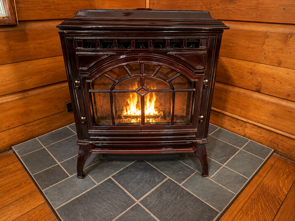 Entire Lodge Rental Storm King Lodge Living Room Fire