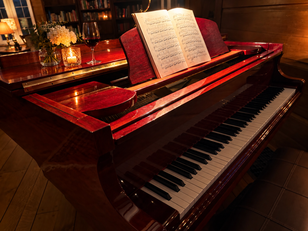 Entire Lodge Rental Storm King Lodge Piano